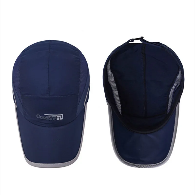 

SILOQIN Summer Men's New Trend Quick-drying Baseball Caps Wild Adjustable Letter Mountaineering Riding Fishing Hat Snapback Cap