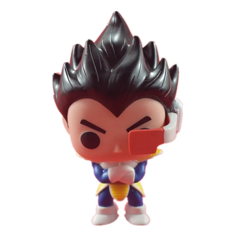 FUNKO поп Dragon Ball супер игрушка черные волосы Вегета действие анимация кукла ПВХ