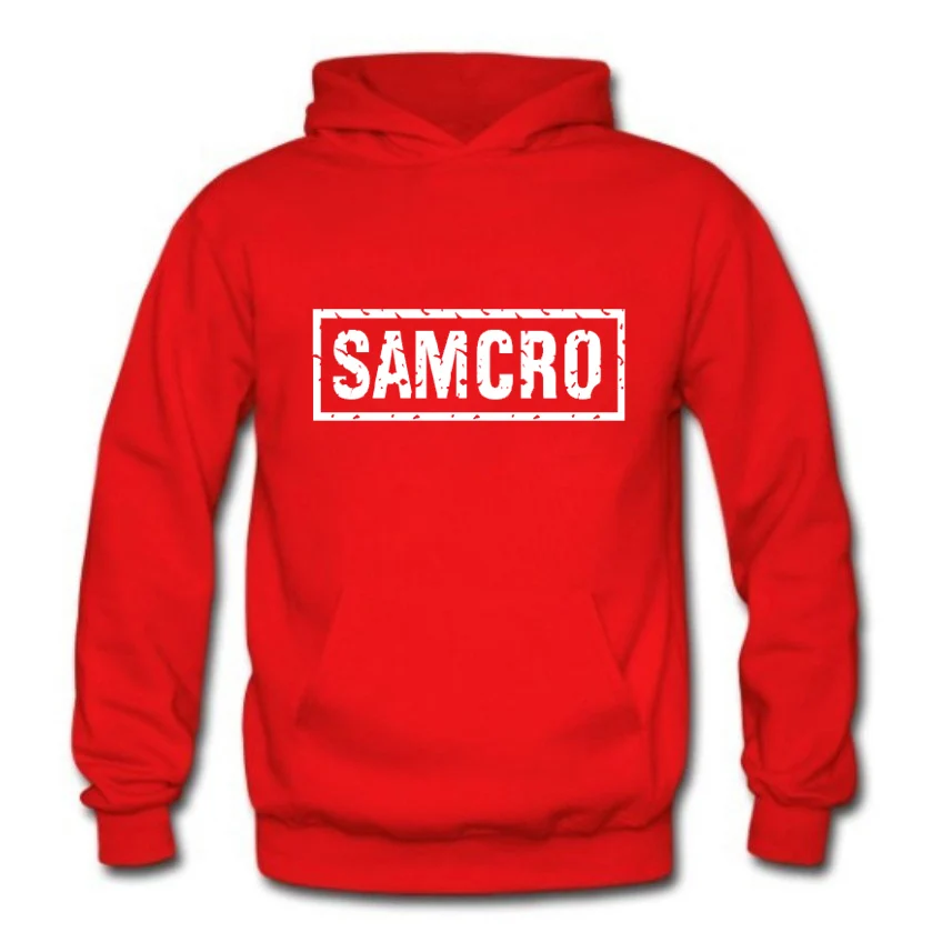 SOA Сыны Анархии ребенка Новая мода SAMCRO для мужчин Спортивная толстовка с
