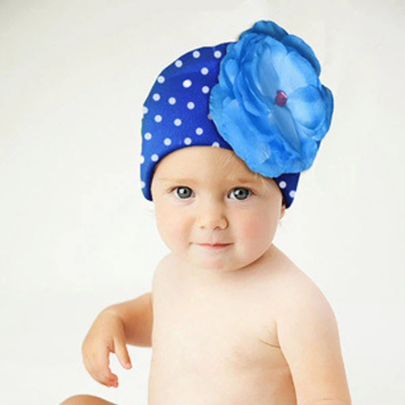 Baby Hat Floral Kids Girl Hats Caps Flower Boys Children's Spring Autumn Winter For Girls Newborns Accessories H21 | Детская одежда