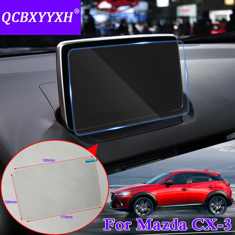 QCBXYYXH автомобильный Стайлинг 8 дюймов GPS навигационный экран Стеклянная Защитная