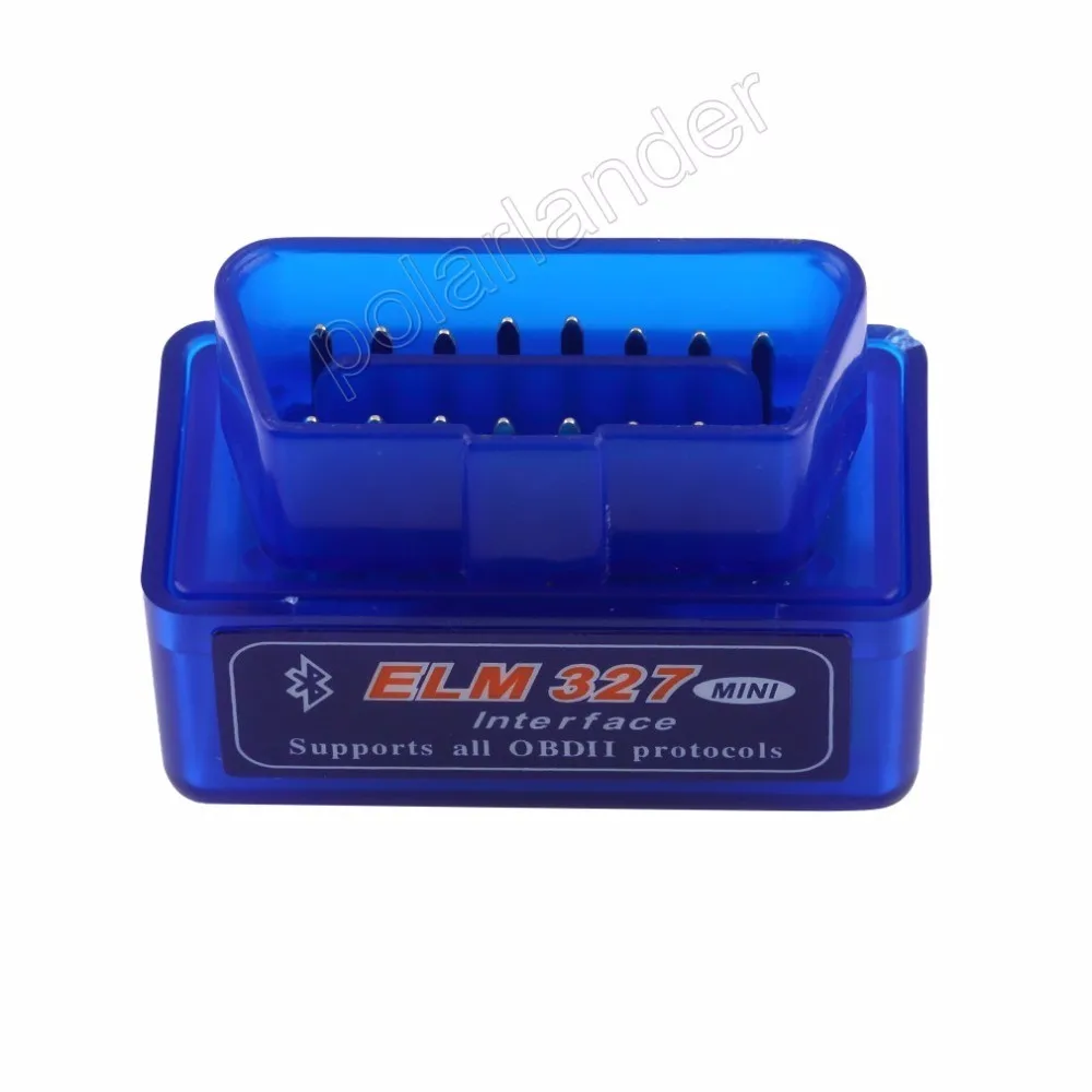 Новый Минимальный Мини ELM327 Bluetooth OBD2 V2.1 автоматический считыватель кодов Тестер