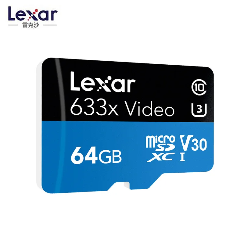 Акция! 16 ГБ 32 карта памяти Lexar Micro SD SDHC высокоскоростная 64 128 SDXC TF Class10 633X 95 м/с|Карты