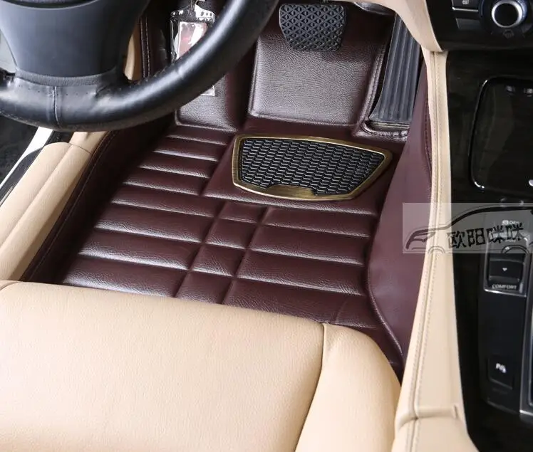 

CHOWTOTO AA Custom Fit Special Floor Mats For Mazda CX-5 CX-7 M6/ATENZA M3 M3 Axela M2 Waterproof Leather Carpet