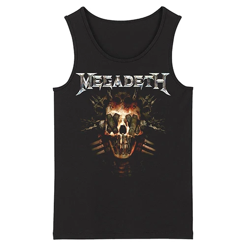 Todhoof Megadeth большие четыре из Thrash тяжелого металла смерти металла Thrash металла мужские Новые майки Азиатский размер - Цвет: 2