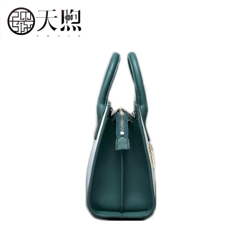 Спилок кожаная сумка Pmsix 2017 Новый Национальный Ветер искусство модные кожаные