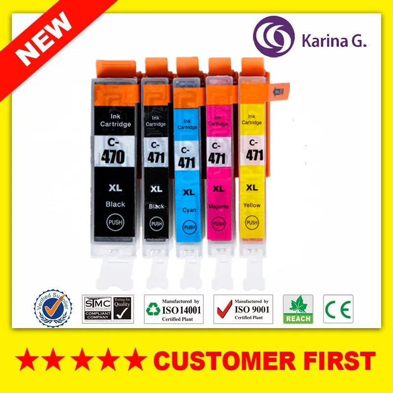 Совместимый с Canon PGI 470 CLI 471/PGI 470/PGI470 CLI471 чернильный картридж для PIXMA MG5740 MG6840