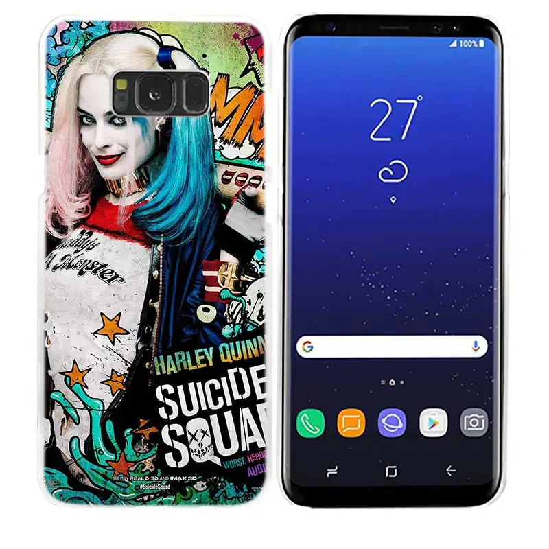 11 Харли Квинн Отряд Самоубийц для samsung Galaxy Note 8 9 M30 M20 M10 S10 S9 S8 Plus S7 S6 Edge жесткий пластиковый чехол для телефона - Цвет: 11