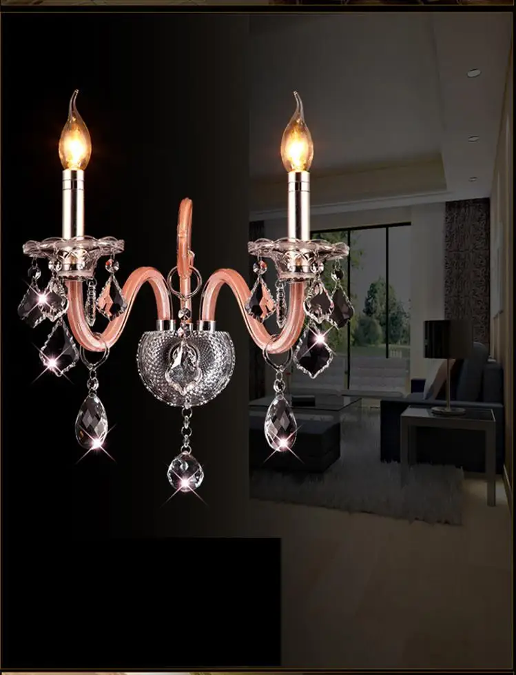 Подвесная люстра большие розовые лампы 30 45 современные светодиодные подсвечники