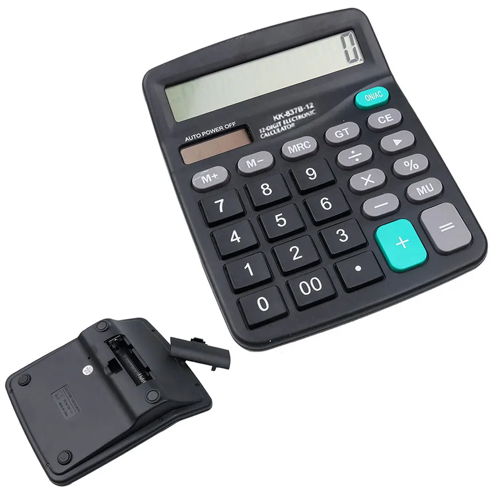 Office Electronics Calculator Calculate Commercial Tool Battery Powered 12 Digit Electronic Calculatory | Компьютеры и офис