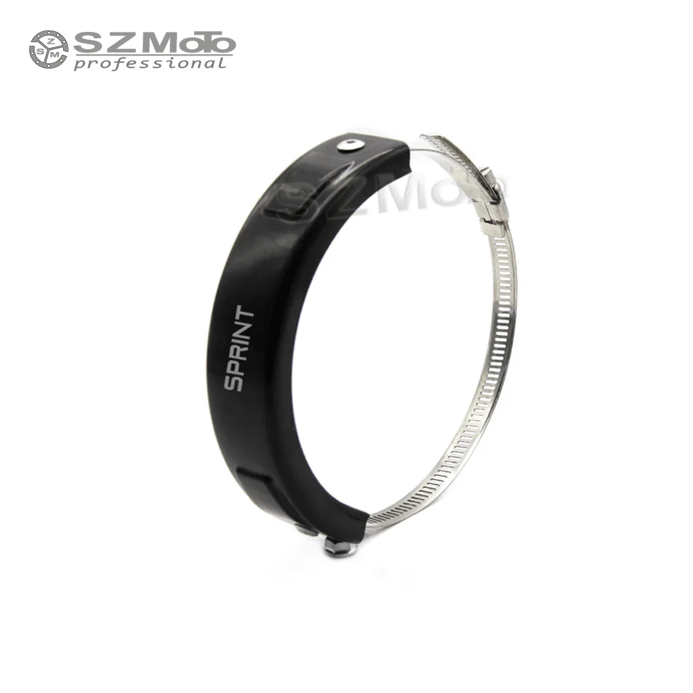 

Для TRIUMPH SRINT ST/RS/GT Глушитель выхлопная защита может покрыть круглый Овальный силиконовый мотоцикл область 100 мм-140 мм защитный логотип