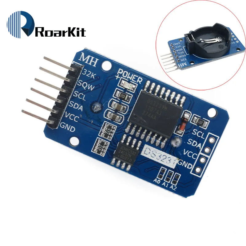 DS3231 AT24C32 IIC модуль прецизионных часов DS3231SN для Arduino модуль памяти(без battary