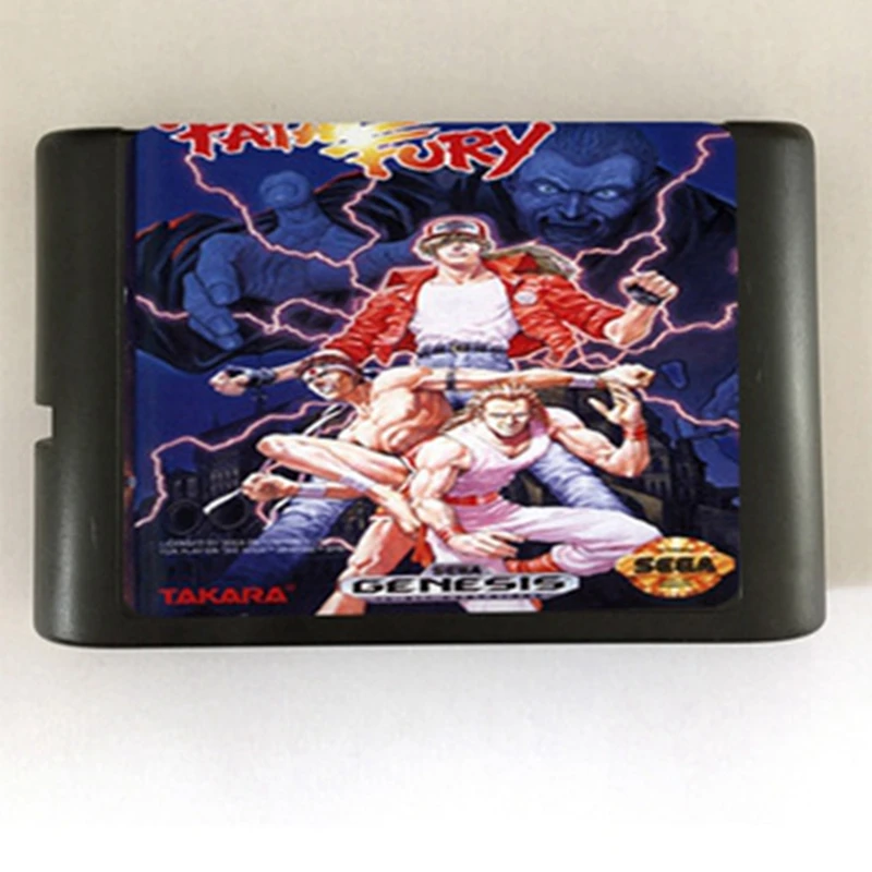 Роковые ярости игровой картридж новые 16 бит карточная игра для Sega игры Mega Drive /