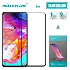 Защитное стекло Nillkin для Samsung Galaxy A70, сверхтонкое, закаленное, полное покрытие