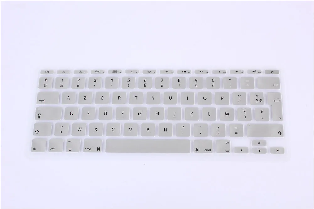 Французский евро ЕС Великобритания клавиатура крышка для Apple macbook Air 11 &quot11 6