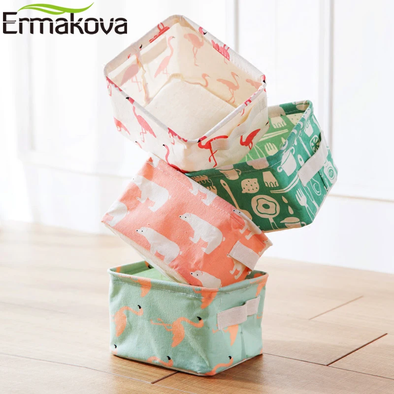 ERMAKOVA тканевая корзина для хранения складные метизы сумка детская тканевый
