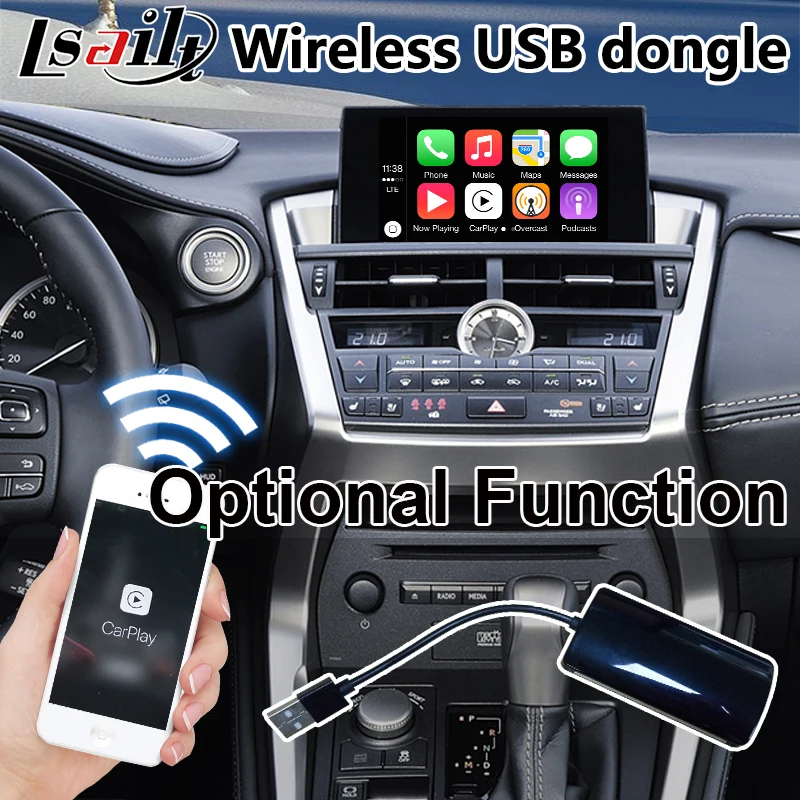 Lsailt автомобильный интерфейс Android для Lexus IS300H IS300 IS200T 2014 2019 года с ручкой управления