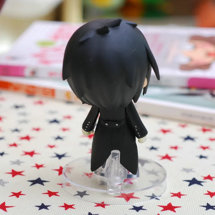 2 стиля Nendoroid Kuroshitsuji Черный дворецкий Себастиан микаелис Ciel ПВХ модель игрушки фигурка кукла с коробкой