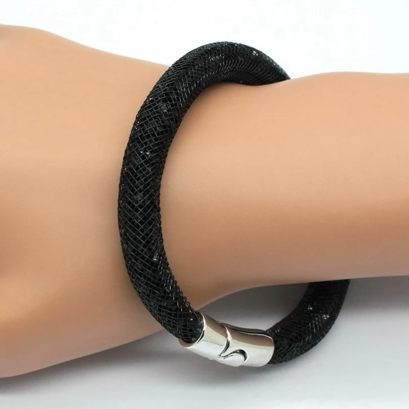 Браслеты женские с белыми кристаллами украшения сделай сам высокого качества