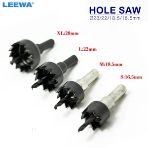 LEEWA 1 шт. Новинка 28 мм 22 мм 18,5 мм 16,5 мм высокоскоростная стальная кольцевая пила Инструмент # CA4651
