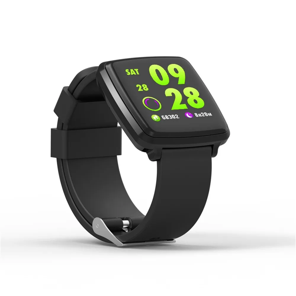 BL89 Bluetooth 1.3Inch TFT IPS Touch Color Screen Blood Pressure Heart Rate Monitor Sports Fitness Tracker Smart Watch Bracelet |