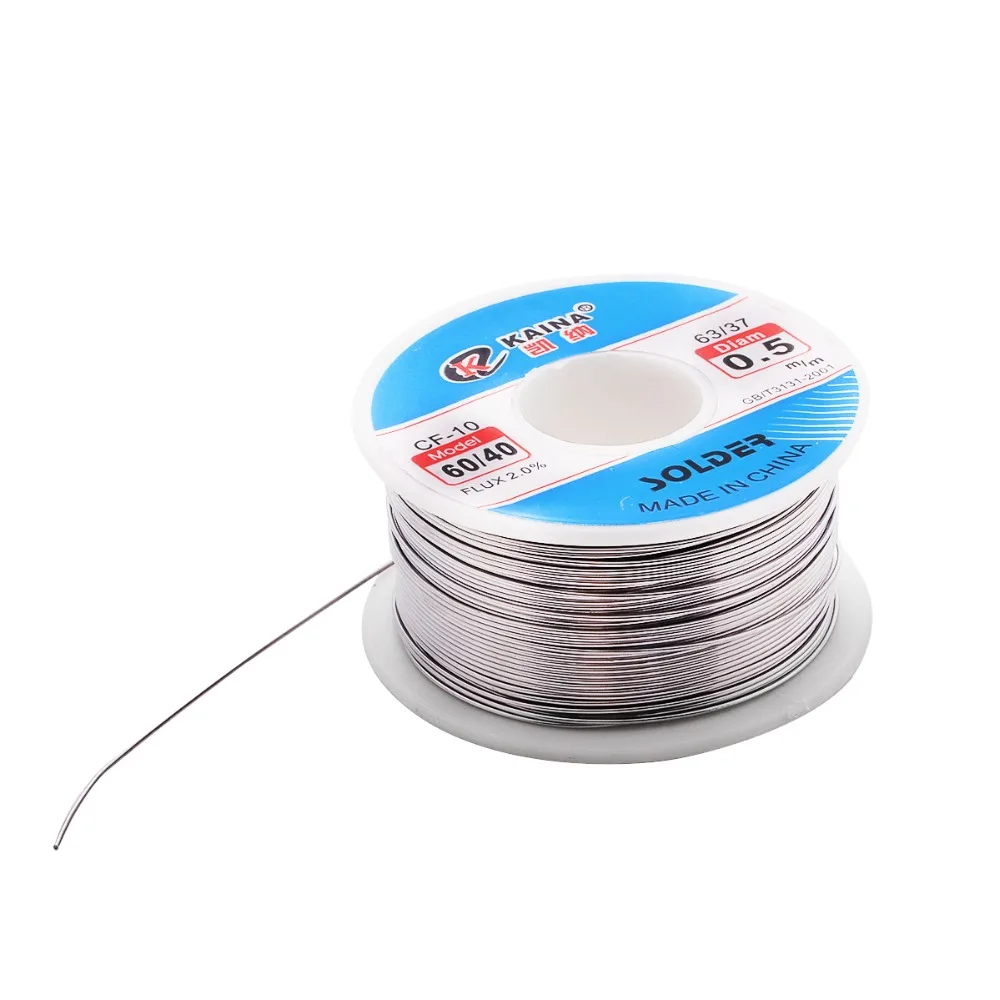 Новый припой Sn 60/Pb 40 с канифольным ядром Оловянно свинцовый сварочный флюс 2.0%