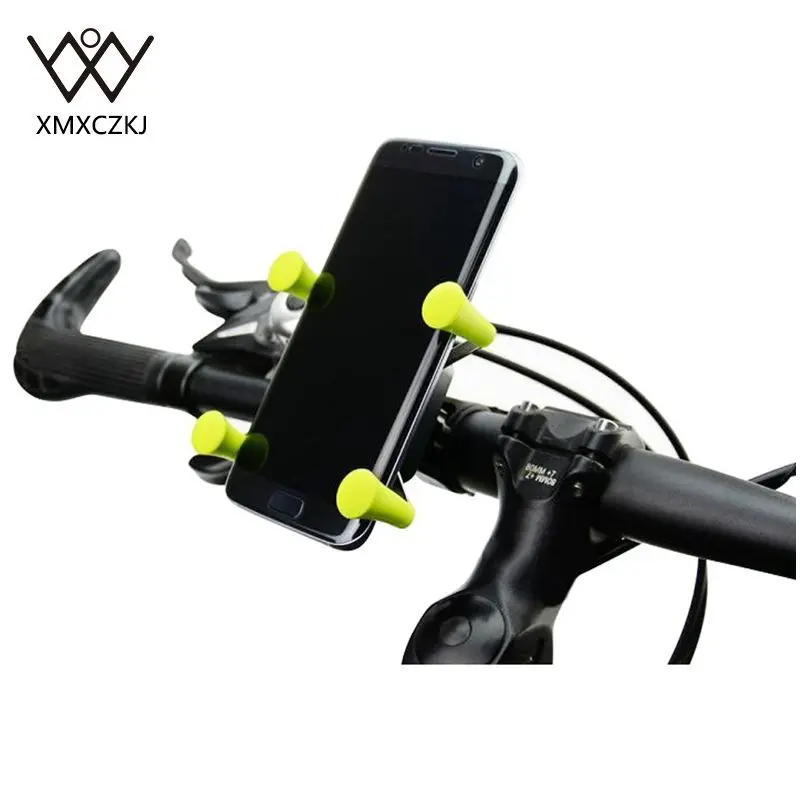 

Bike Motorcycle Cell Phone Mount Holder For Smartphone & GPS Universal Mountain & Road Bicycle Motorcycle Handlebar Cradle