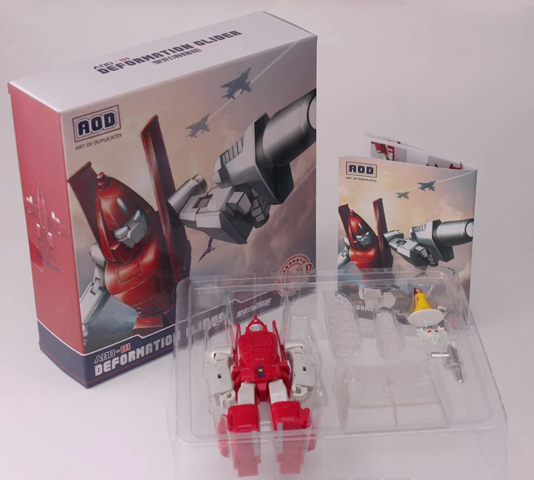 with retail box G1 трансформация Powerglide AOD Glider KO DX9 шедевр рихтофен планер режим фигурка Робот Игрушки Подарки - Цвет: with retail box