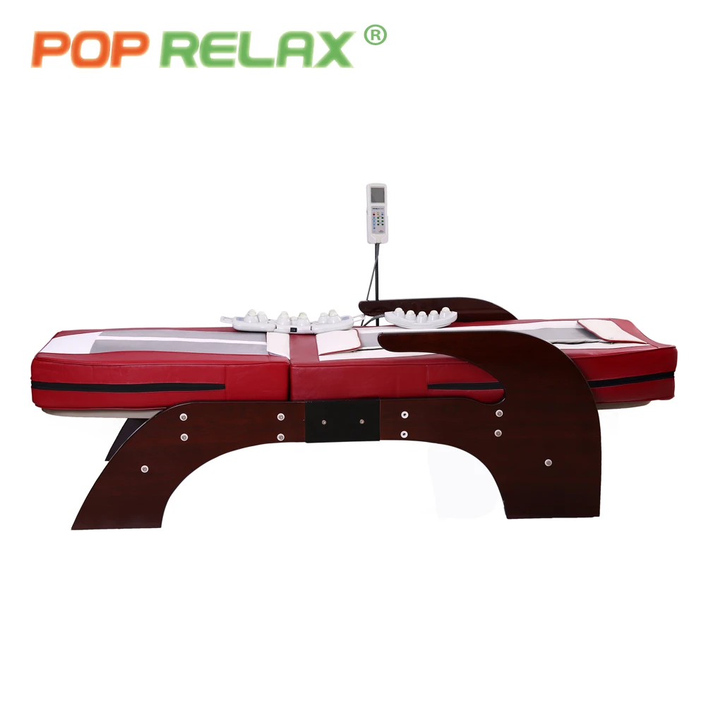 POP RELAX термомассажная кровать для всего тела электрическое Отопление Позвоночника расслабляющий массажер здравоохранения rolling украшение из нефрита, в Корейском стиле роликовая Массажная кровать