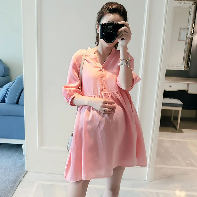Кукла платье для беременных летние платья женщин одежда Vestidos будущих мам Одежда