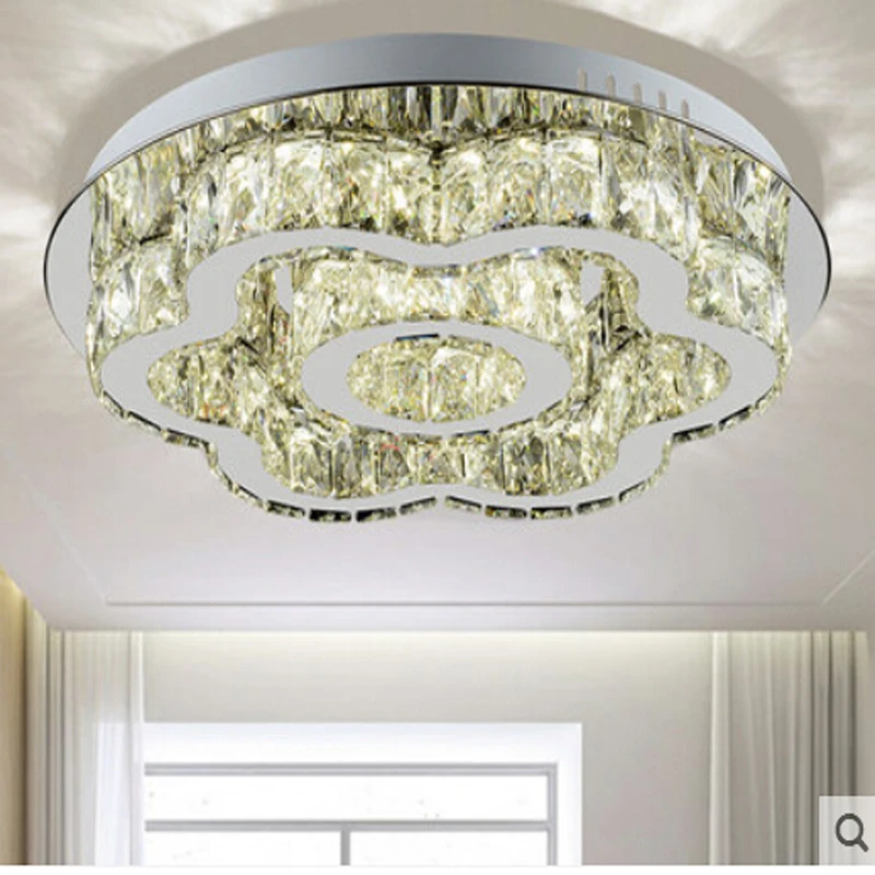 Новый красивый кристалл потолка света LED потолочные светильники современное