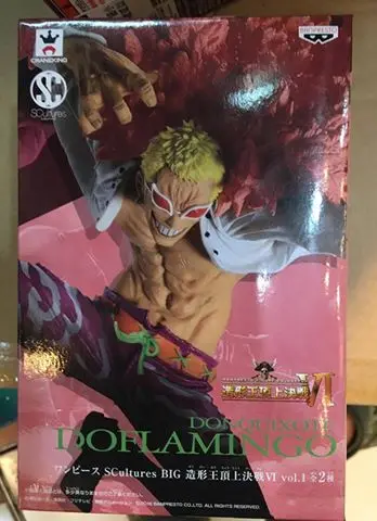 100% оригинальная Коллекционная Фигурка большого Zoukeiou Том 1 донкиксот. Doflamingo из One