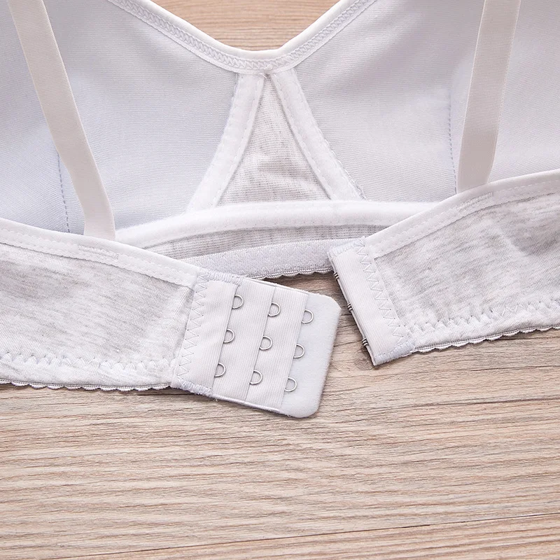Маленькие тренировочные бюстгальтеры для маленьких девочек Мягкий беспроводной