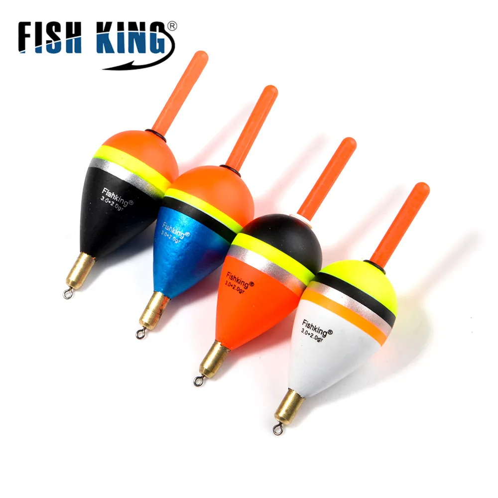 Рыболовный поплавок FISH KING 5 шт./лот разных размеров Barguzinsky Fir медная длина 80 85 мм