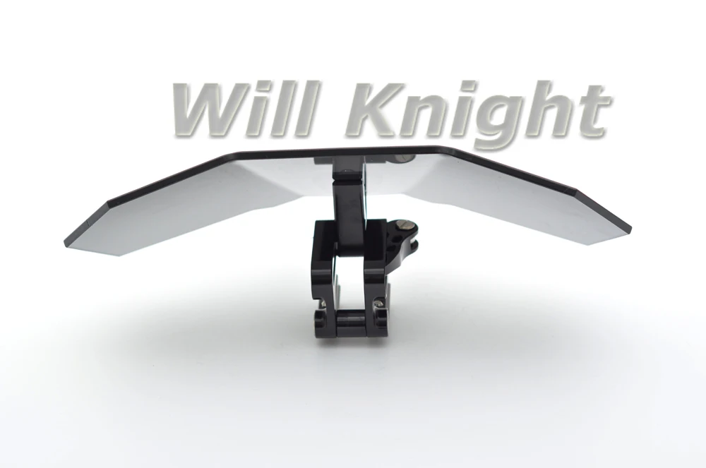 Регулируемое ветровое стекло с воздушным потоком черный Болтовой Регулируемый