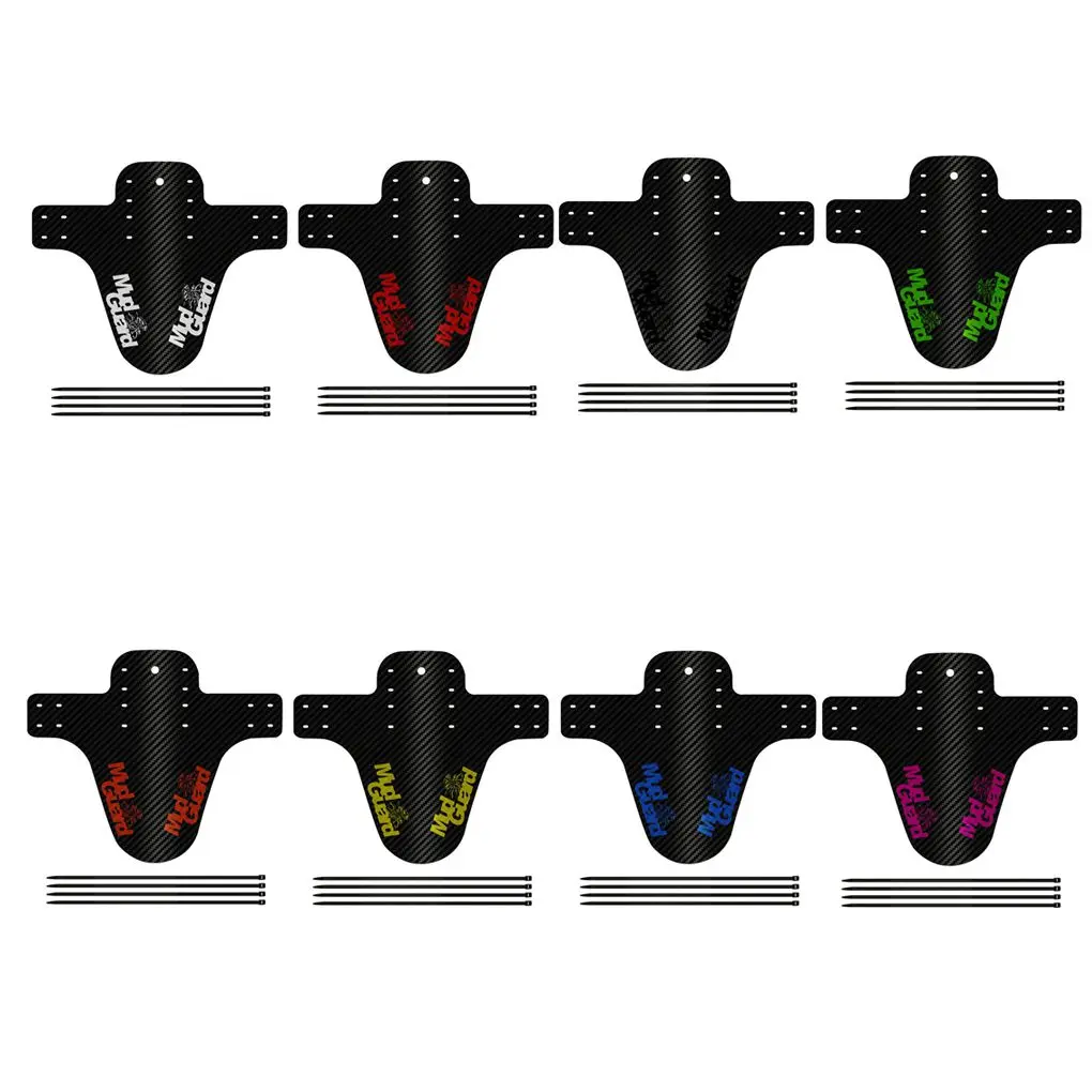 Front/Rear Tire Wheel Fenders Carbon Fiber Mountain Bike Bicycle Road Cycling Bike Fixed Gear Mudguard
