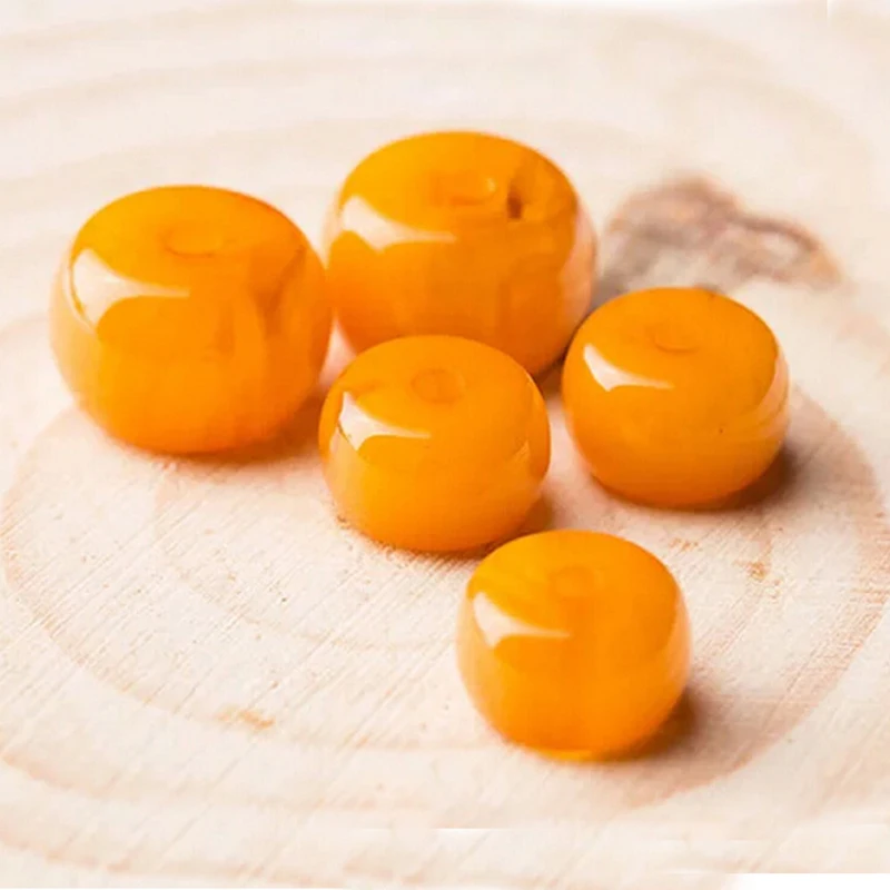 Желтый пчелиный воск в форме барабана 20 шт./лот аксессуары для ювелирных изделий