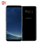 Разблокированный оригинальный смартфон Samsung Galaxy S8 Plus, SM-G955U дюйма, 4 Гб ОЗУ, 64 Гб ПЗУ, Восьмиядерный процессор, дисплей 6,2 дюйма, Android, сканер отпечатка пальца
