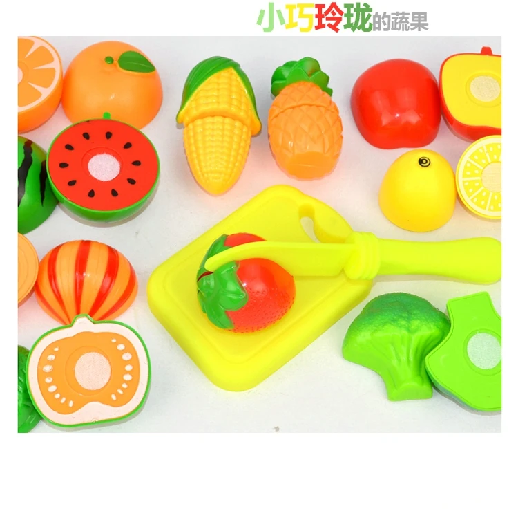 Причудливые игрушки для кухни имитация может Резать Фрукты и овощи честно