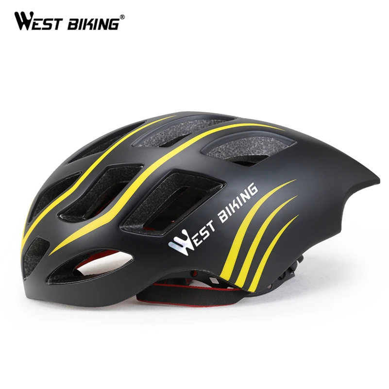 WEST BIKING крутой велосипедный шлем интегрированный 54 60 см Сверхлегкий дышащий