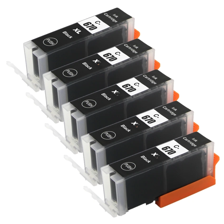 Картридж для принтера canon PIXMA MG7760 MG7766 MG7765 6 цветов|ink cartridge|ink for canoncompatible ink cartridge |