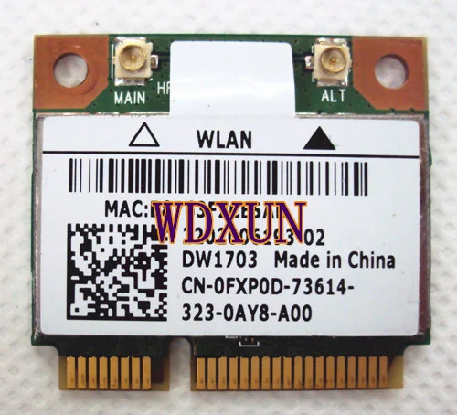 Мини Pci e AR5B225 Wi Fi беспроводная сетевая Lan карта подходит для Dell DW1703 Vostro 470 2420 2710 V1440