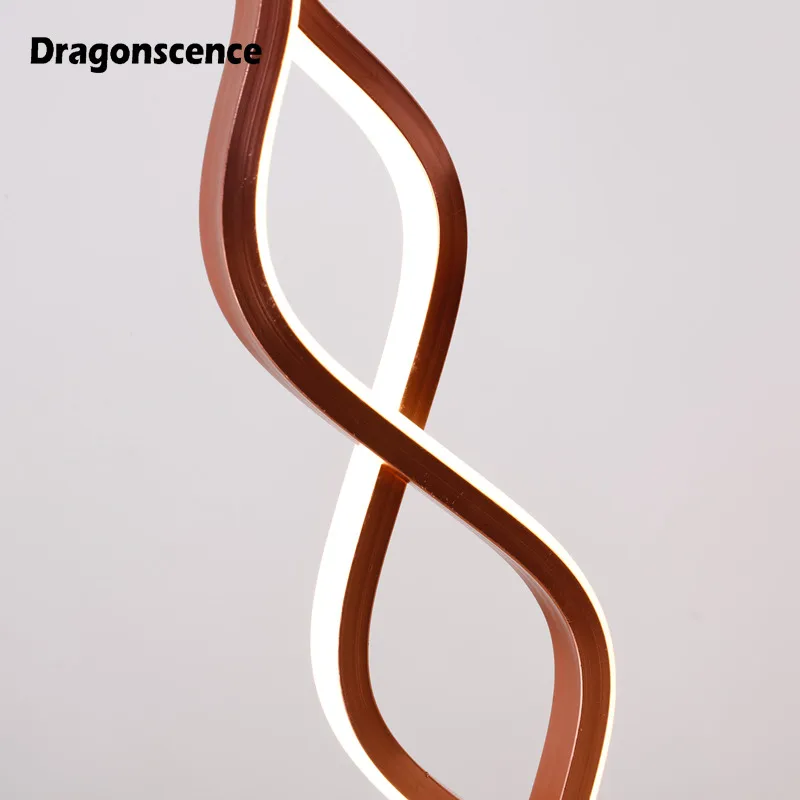 Современная светодиодная настольная лампа Dragonscence прикроватный столик для