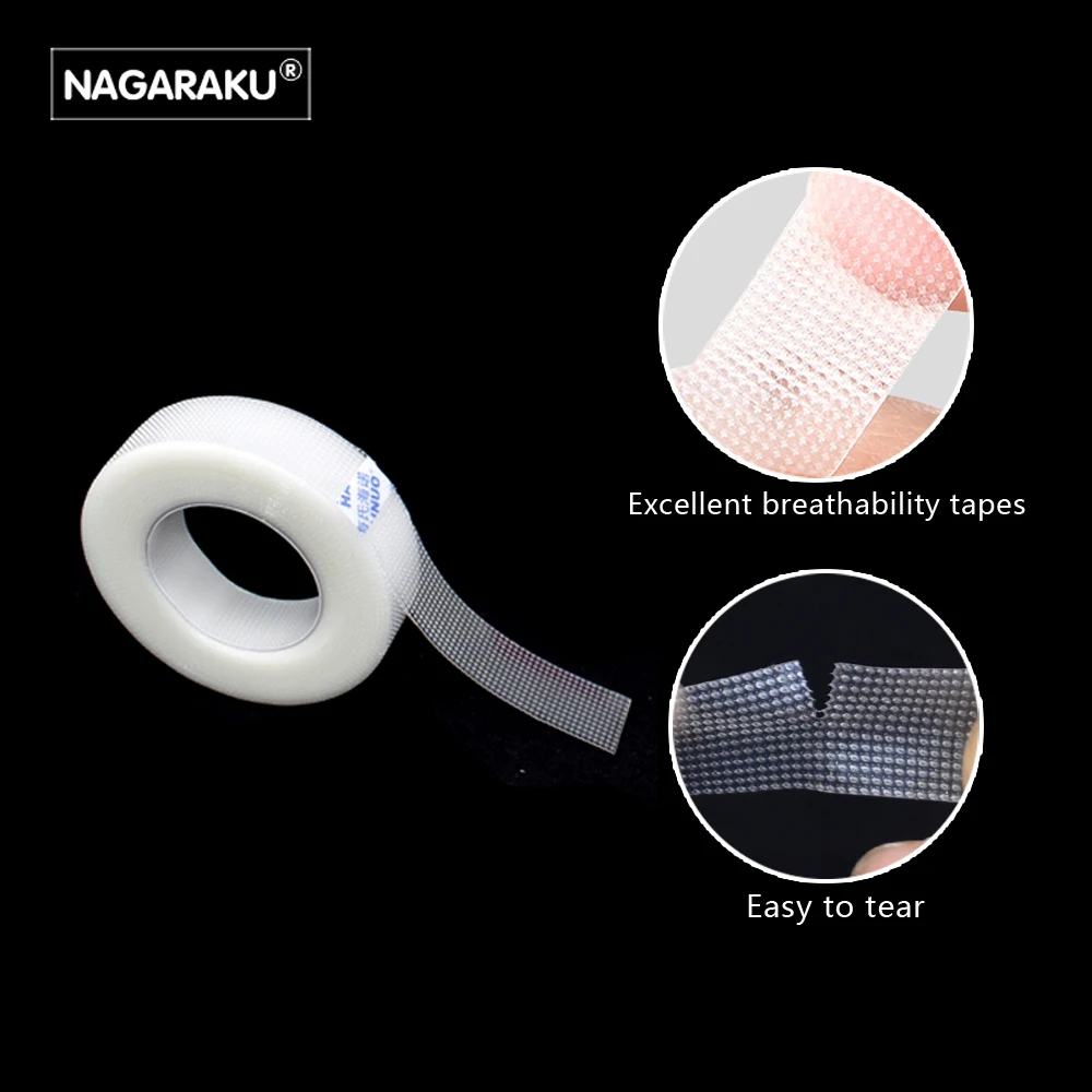 NAGARAKU Micropore Medical Tape for Professional Eyelash Extension Supply Free Shipping | Красота и здоровье