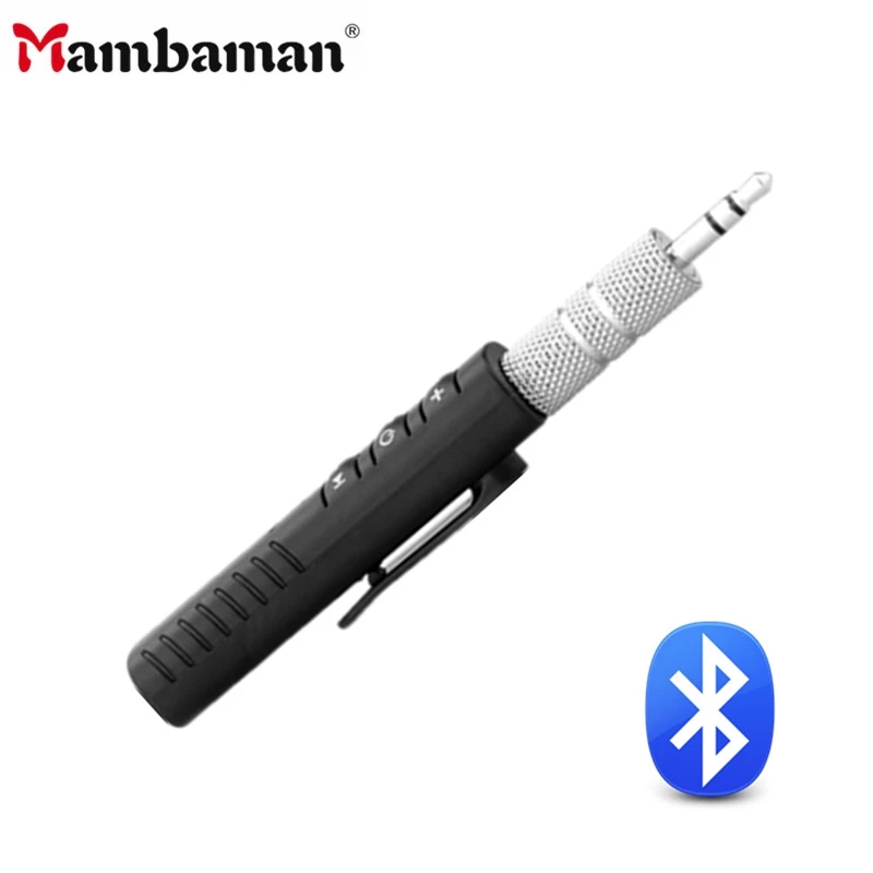 Громкой связи Bluetooth адаптер автомобильный набор свободные руки авто 3 5 мм Jack Aux