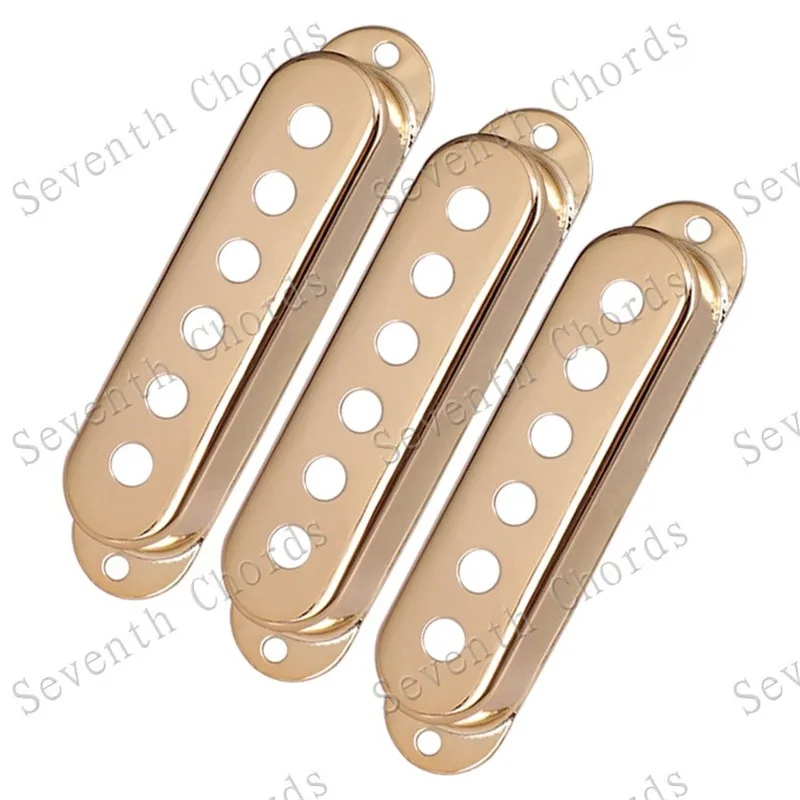 golden each size 1pc 3 шт. латунные однорельсовые Хамбакеры пикапы Чехлы для электрогитары аксессуары Запчасти три цвета могут быть выбраны - Color: golden each size 1pc