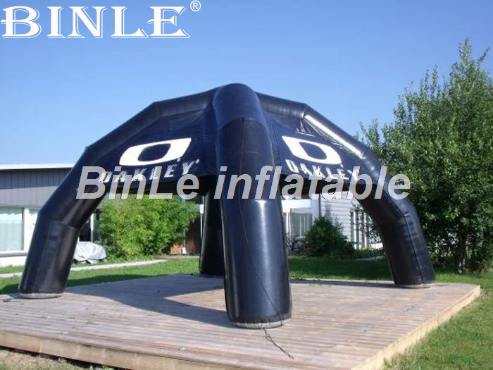 Горячая Распродажа 6 м черный портативный для дома и улицы надувная купольная