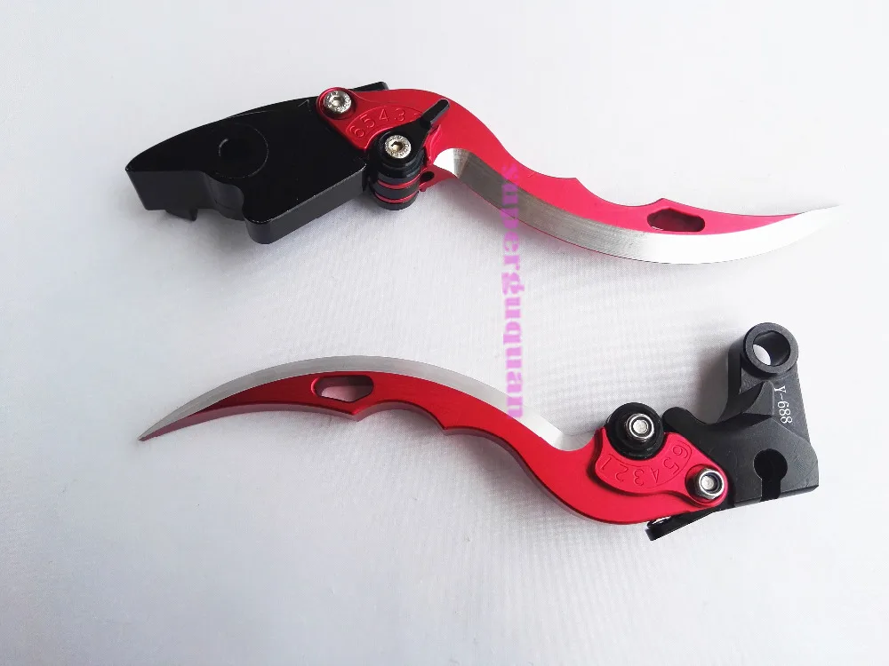 Новые рычаги тормоза и сцепления для велосипеда мотоцикла с ЧПУ стиль лезвия Honda