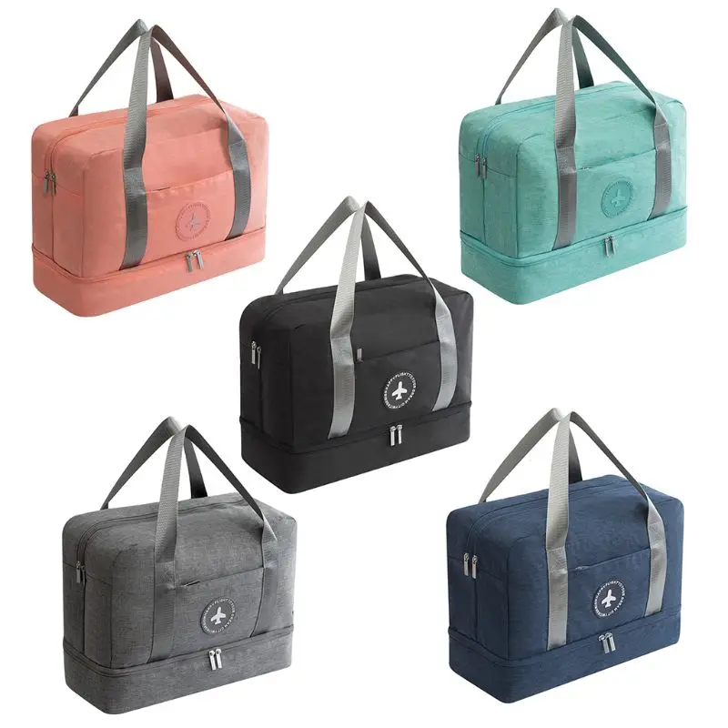 Модная женская сумка водонепроницаемая нейлоновая тоут для хранения дорожная