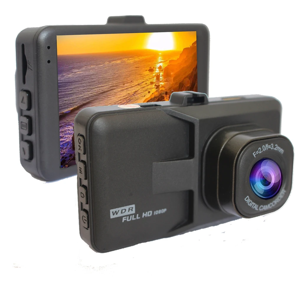 HACTIVOL оригинальная автомобильная dvr камера Full HD 1080p видео рекордер 3,0 дюймов Dashcam регистратор g-сенсор видеорегистратор циклическая запись